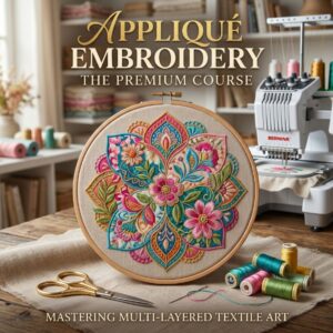 Appliqué Embroidery Course