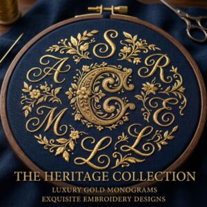 Monogram Embroidery Collection